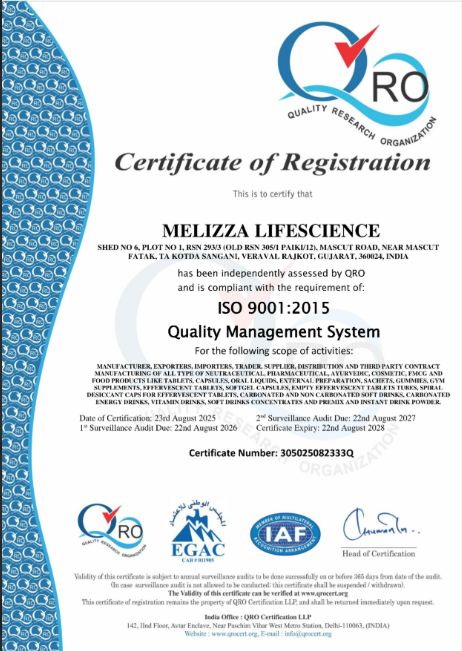 QMS Certified (ISO 9001:2015)